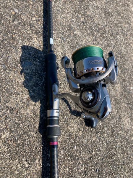 ちょい投げ釣りでキス調査