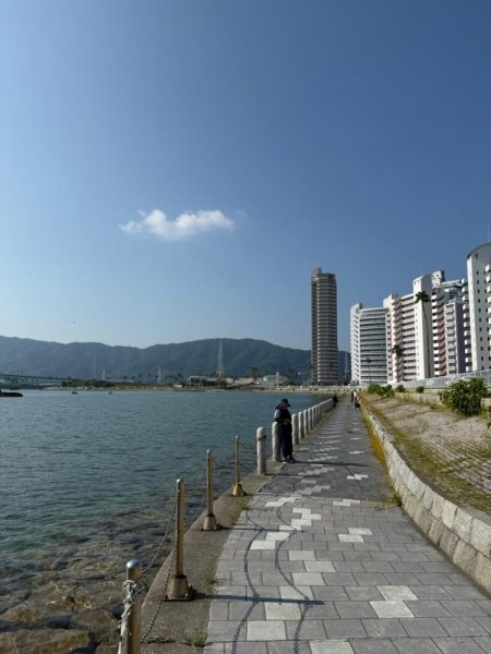 和歌山県毛見にキス釣り