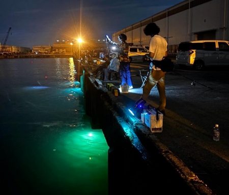 集魚灯イベントへ！