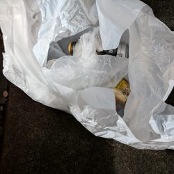 清掃活動：ゴミ漂流