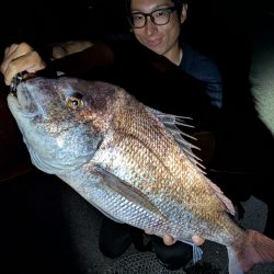 近所でデカマダイ含む4目達成!