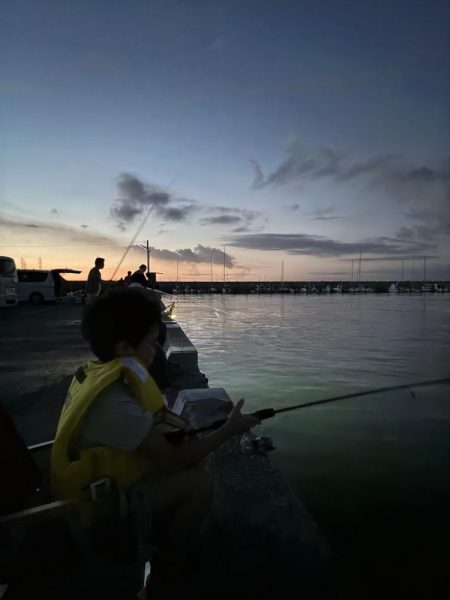 息子、初の釣果！