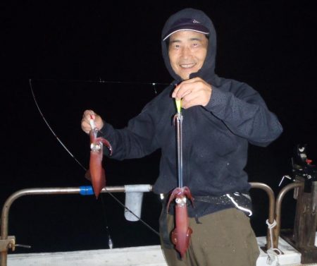 25年7月25日幸真丸は玄界灘へイカを求めてGO～～～～～でした