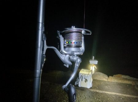 苅屋海岸のキス釣り