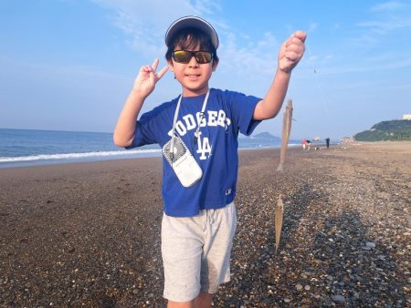 ファミリーフィッシングでキス釣り