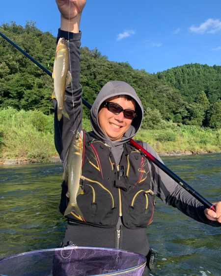 鮎の友釣り