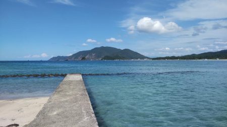 海水浴&キス釣り