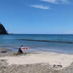 海水浴&キス釣り