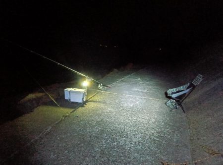 苅屋海岸のキス釣り