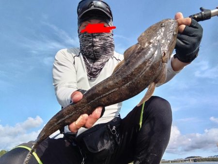 灼熱のデイゲームでマゴチ釣れました!