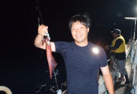 8月23日幸真丸は夜焚イカでケンサキイカ・ヤリイカ狙いでGO~~~~~でした