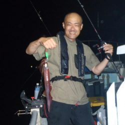 8月23日幸真丸は夜焚イカでケンサキイカ・ヤリイカ狙いでGO~~~~~でした