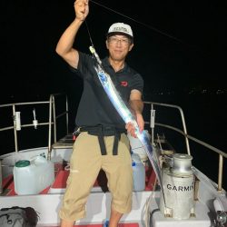 初めてのライトテンヤタチウオでした