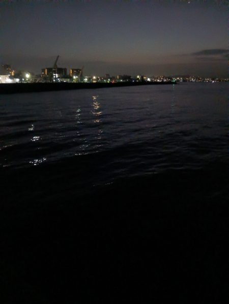 初めての釣り場で