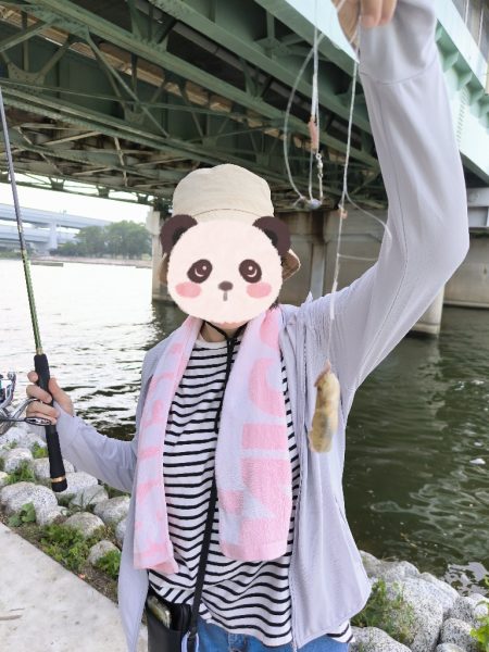 みんなでハゼ釣り