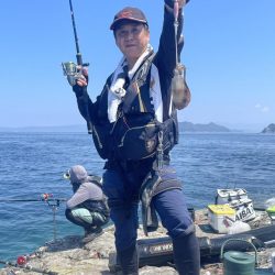 和歌山大引の磯でフカセ釣り