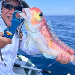 マイボートでアマダイ狙い!