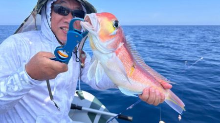 マイボートでアマダイ狙い！