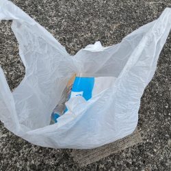 清掃活動：雨が降る前に