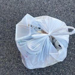 清掃活動：エビ撒きで五目釣り