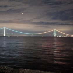 気温急降下後のエギング