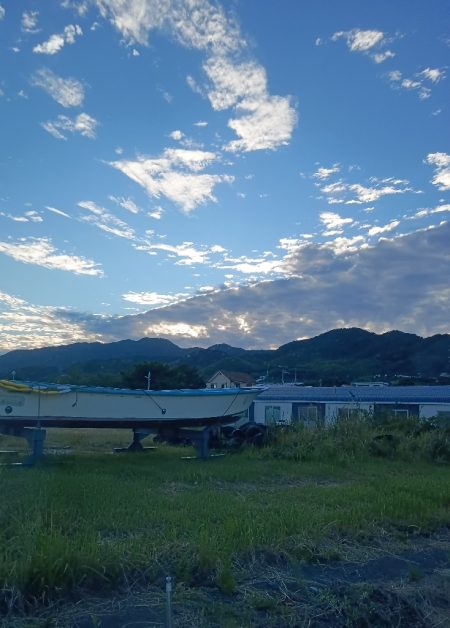 夕暮れのんびりアジ釣り