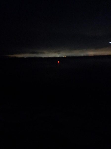 雨でも魚影濃いカゴ釣り