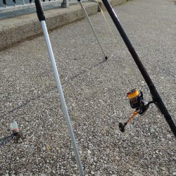 アジ釣り　フグの猛攻