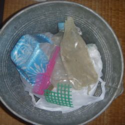 清掃活動：秋のバス釣り