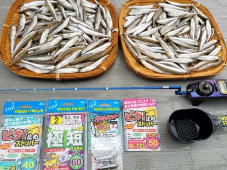 諏訪湖ワカサギ釣り！