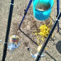 投釣りはじめました