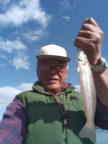 落ちギスが釣れ初めました