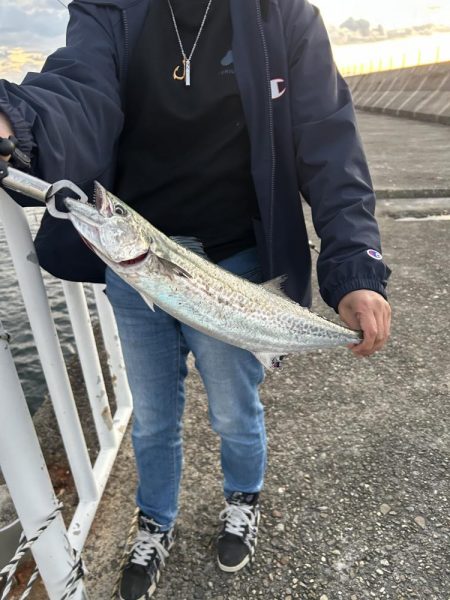 初のルアー釣りに挑戦しました