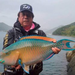 和歌山日置（三倉渡船）で磯フカセ