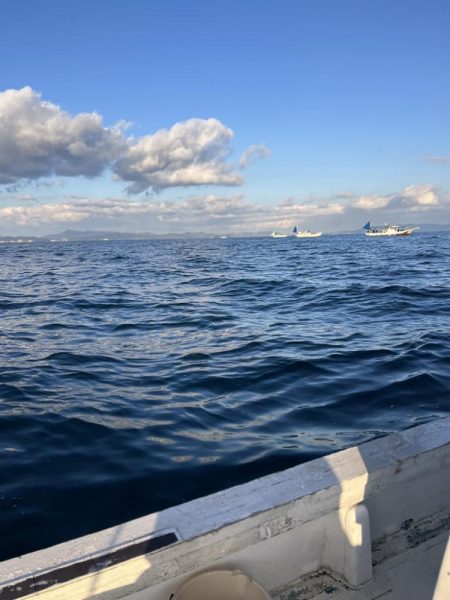 船からタチウオ