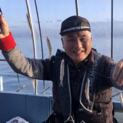 諏訪湖ワカサギ釣り！