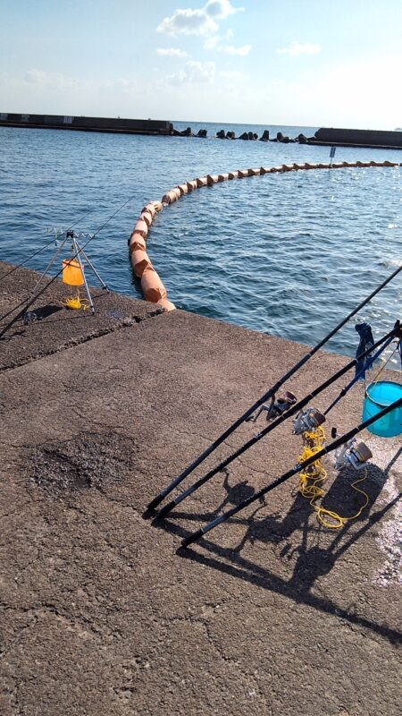 投釣りはじめました