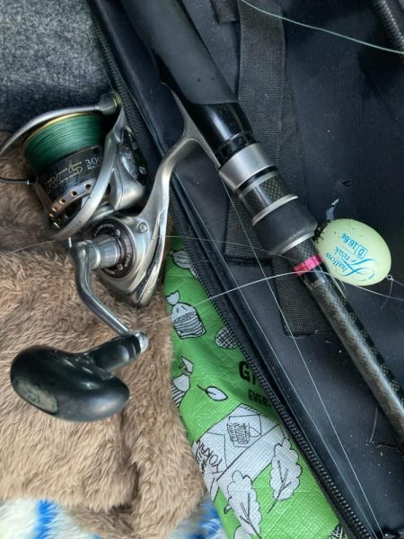 フロートリグでサバング