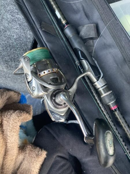 朝マズメのフロートリグでアジGET