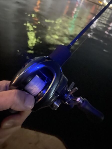 大阪湾奥アジング