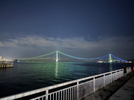 大蔵海岸でアジング