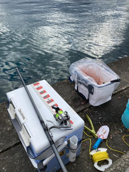 初単独フカセ釣り