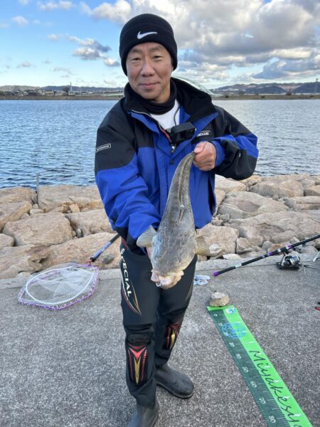 初釣りでも本命ゲット