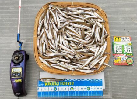 入鹿池ワカサギ釣り！（貸しボート）