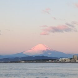 風も波も穏やかな湘南