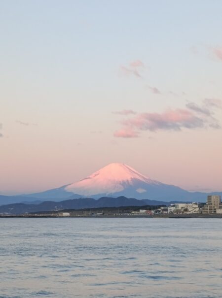 風も波も穏やかな湘南