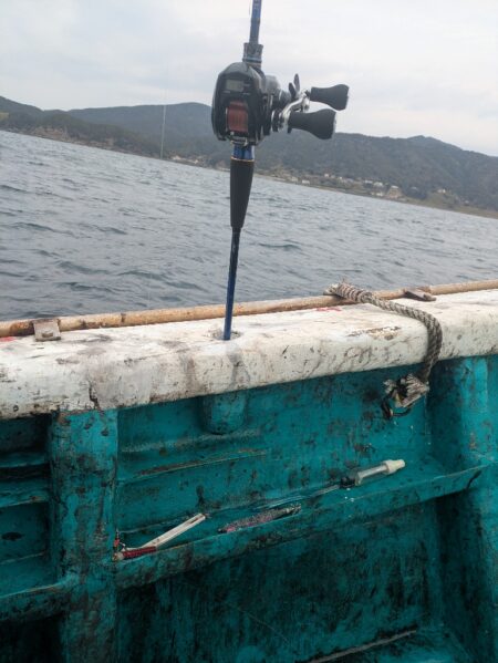 一発目はイカ狙いから