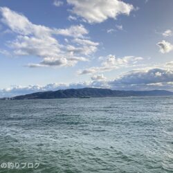 寒波の中メジナ!