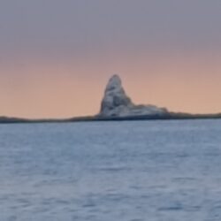 夕マヅメ凪のサーフ