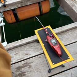 今年の釣りは生野銀山湖ワカサギ釣りからスタート！